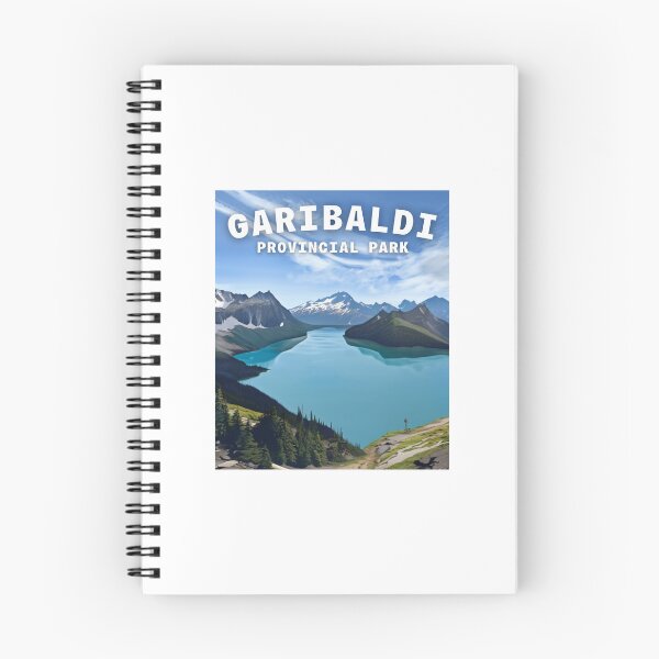 Artikelvorschau, Illustration des Garibaldi Provincial Park entworfen und verkauft von kbracey-meraki.