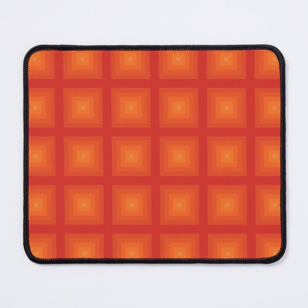 Item preview, Orange Square Pattern Vector Art designed and sold by itsgoodjunk.