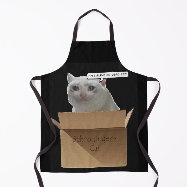 Item preview, Schrodinger's Conundrum: Meme with Whimsical Twist designed and sold by BeniSof.