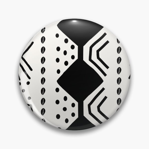 Item preview, White Mud Cloth African Style Bogolan Design designed and sold by funkyvibes.