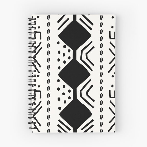 Item preview, White Mud Cloth African Style Bogolan Design designed and sold by funkyvibes.