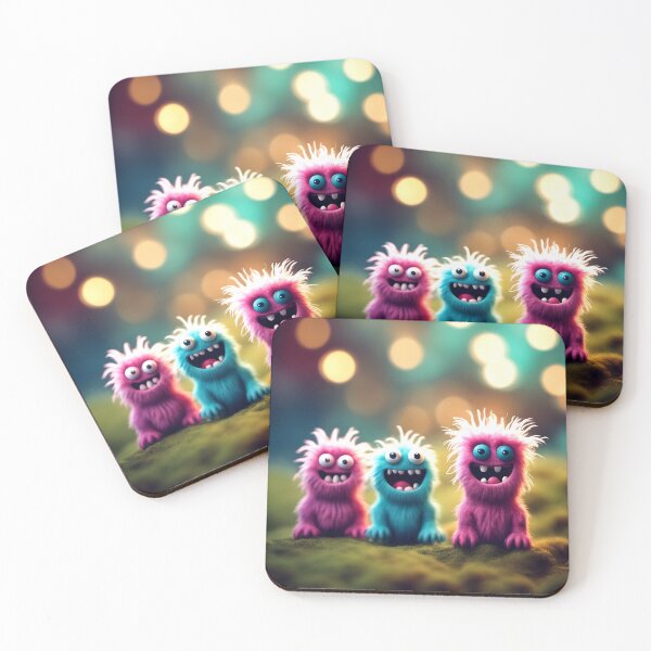 Item preview, Monsterville Monsters: Smiling Friends designed and sold by MonstersByBecky.