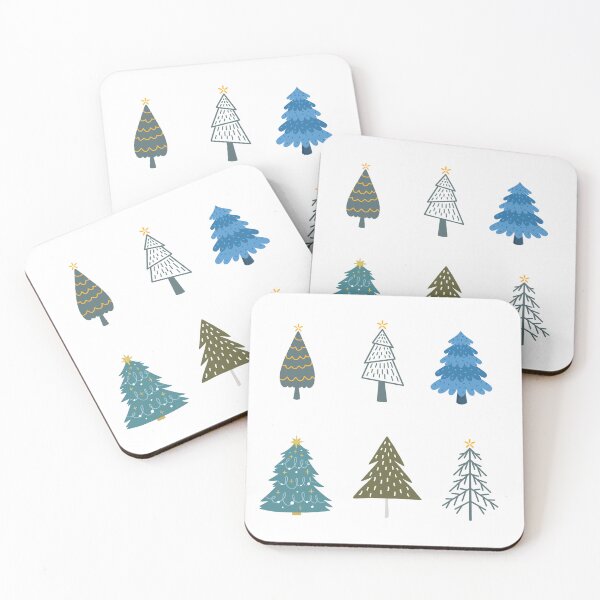 Item preview, Doodle Christmas trees  designed and sold by OsborneCreek.