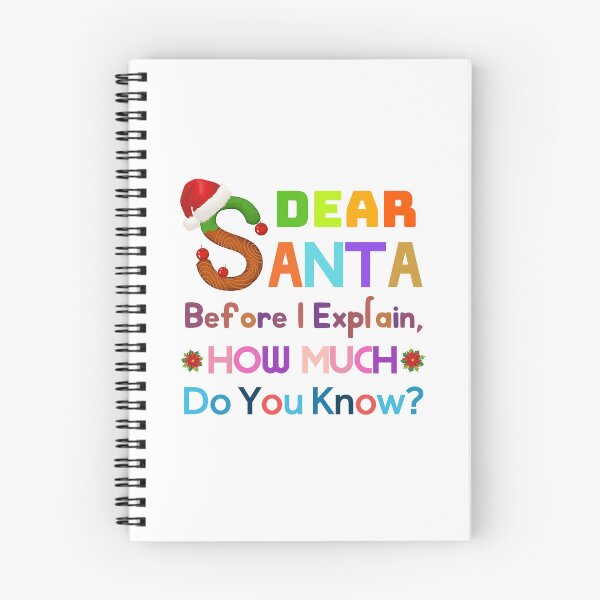 Item preview, dear santa before i explain how much do you know designed and sold by Ideadesiging.