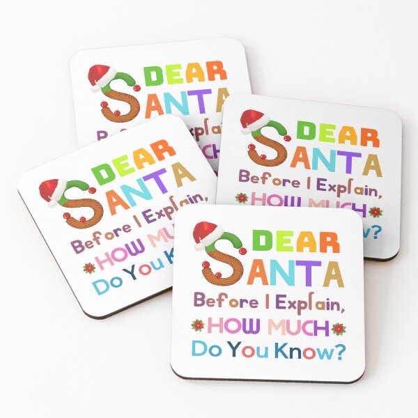 Item preview, querido santa antes de explicar cuanto sabes designed and sold by Ideadesiging.