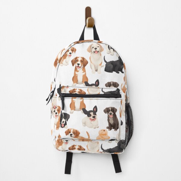 Item preview, Seamless Playful Puppies Tile Pattern designed and sold by ZeptepiPatterns.