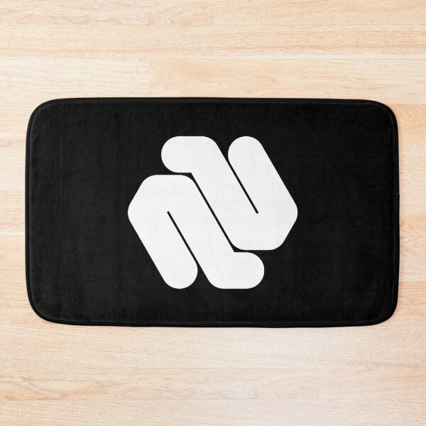 Item preview, Abstract hexagonal geometric: White Uppercase Letter N designed and sold by SnedLab.