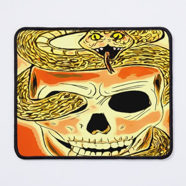 Item preview, Slithering Snake on a Skull designed and sold by gleefulme.