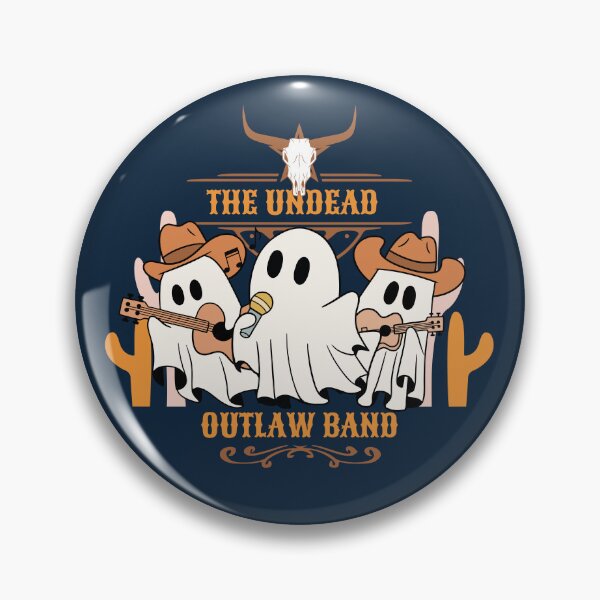 Item preview, Western Ghosts The Undead Outlaw Band designed and sold by Khihi.