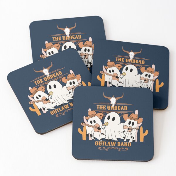 Item preview, Western Ghosts The Undead Outlaw Band designed and sold by Khihi.