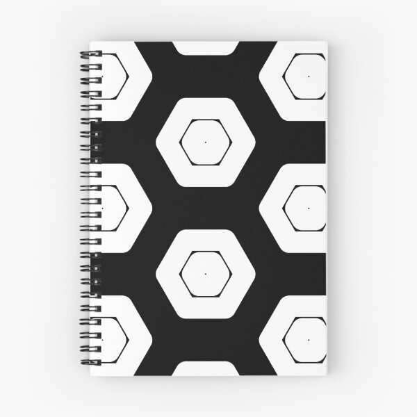Item preview, Abstract hexagonal geometric: White Uppercase Letter O designed and sold by SnedLab.