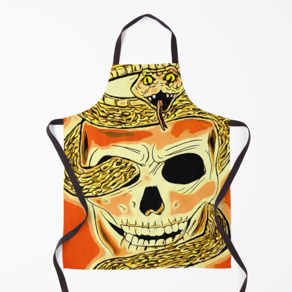 Item preview, Slithering Snake on a Skull designed and sold by gleefulme.