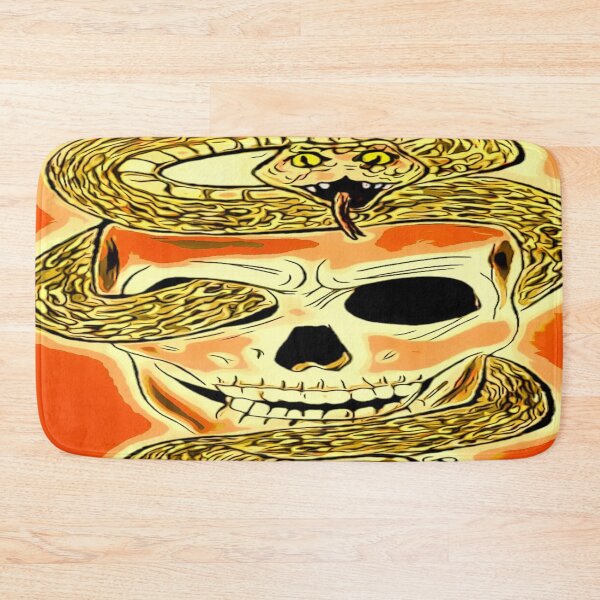 Item preview, Slithering Snake on a Skull designed and sold by gleefulme.