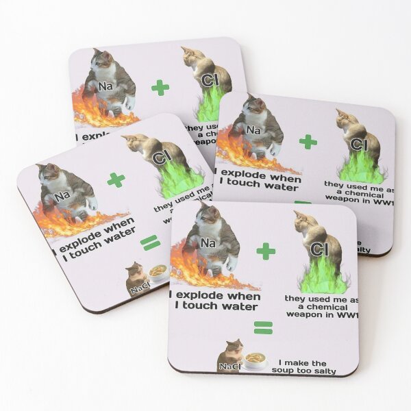 Item preview, Chemical Comedy: Na and Cl Transformations designed and sold by BeniSof.
