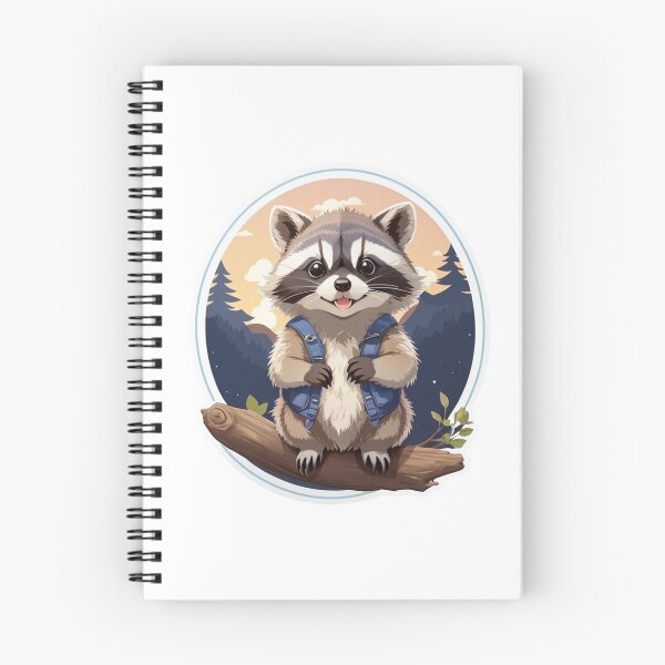 Item preview, Hiking Racoon designed and sold by LabZoidd.