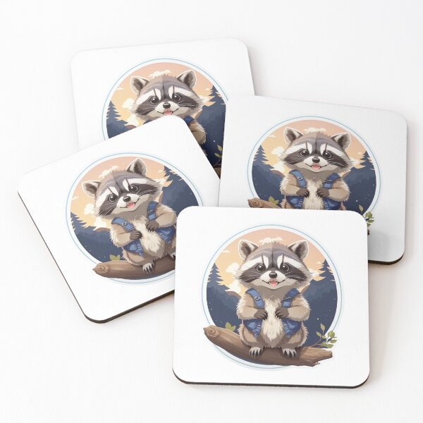 Item preview, Hiking Racoon designed and sold by LabZoidd.