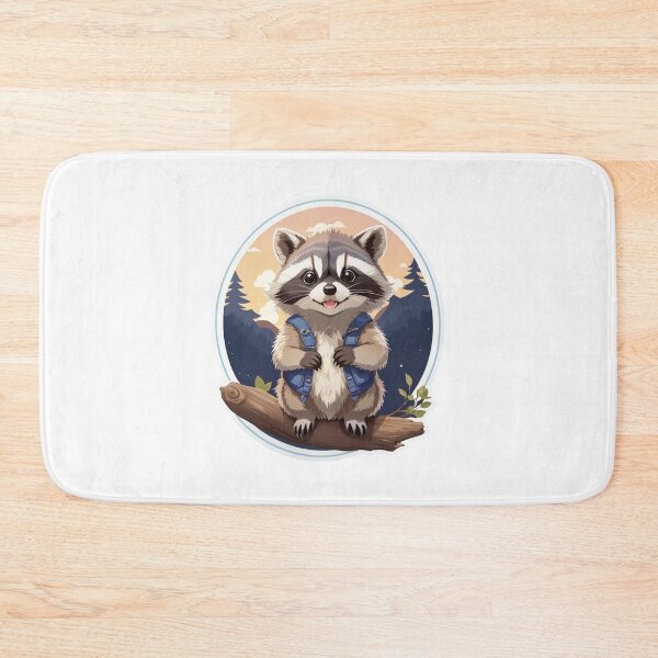 Item preview, Hiking Racoon designed and sold by LabZoidd.