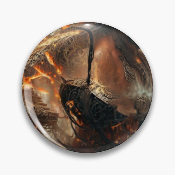 Item preview, Mystical Fire Guardian Enshrouded in Ornate Armor designed and sold by SaricComposer.
