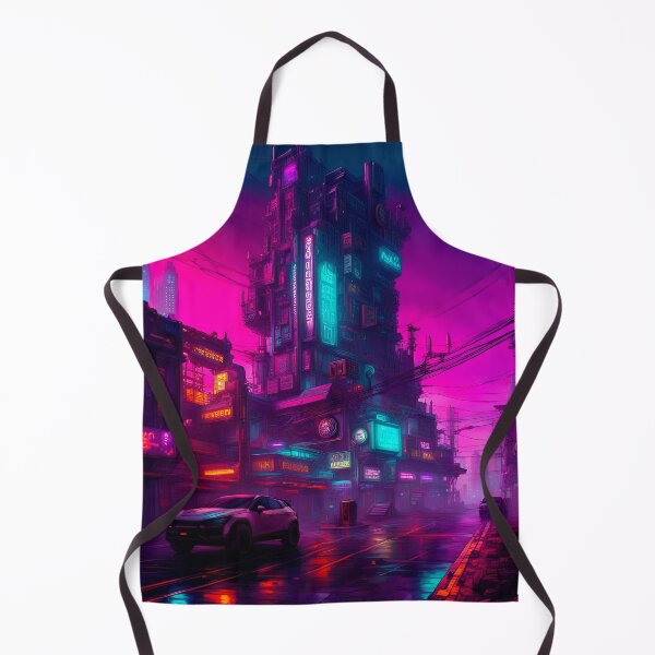 Item preview, Cyberpunk With A Little Halloween Orange designed and sold by Ink Art Design.