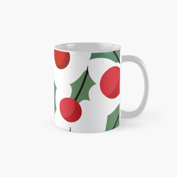 Item preview, Mistletoe Inspired Pattern - Christmas Themed Patterns and Designs designed and sold by CoffeeJoeMugs.
