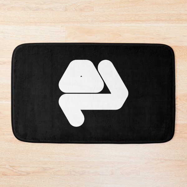 Item preview, Abstract hexagonal geometric: White Uppercase Letter P designed and sold by SnedLab.