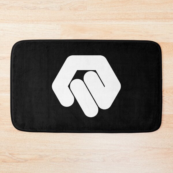Item preview, Abstract hexagonal geometric: White Uppercase Letter Q designed and sold by SnedLab.