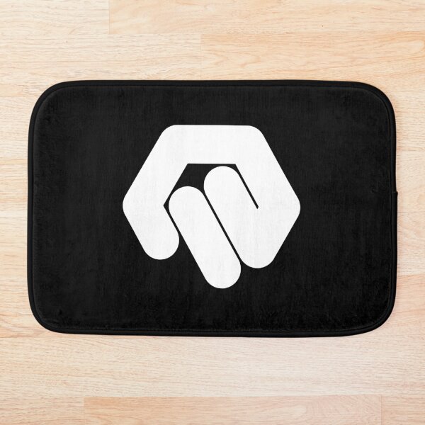 Item preview, Abstract hexagonal geometric: White Uppercase Letter Q designed and sold by SnedLab.