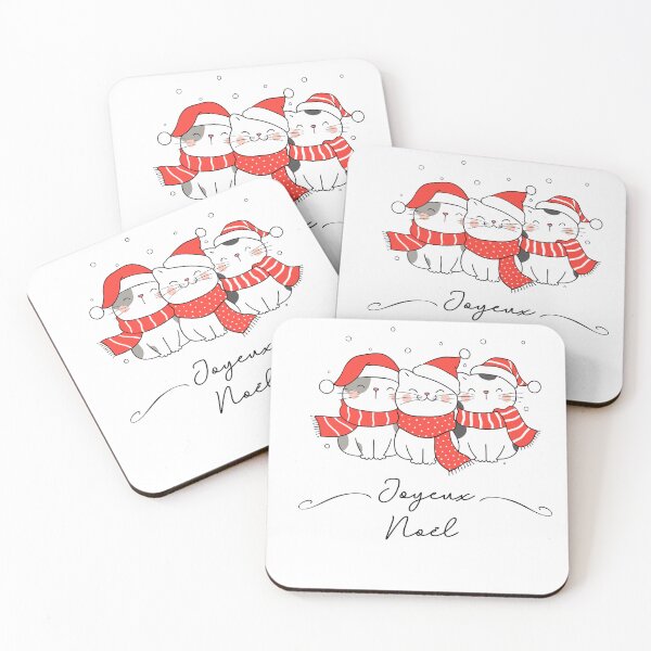 Item preview, Joyeux Christmas and Meow! designed and sold by OsborneCreek.