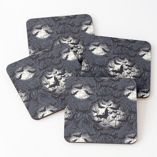 Item preview, Bats and Moon designed and sold by pinkal.