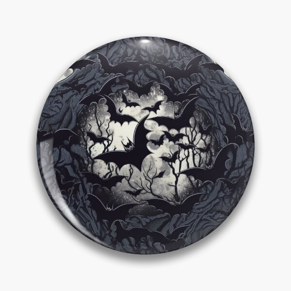 Item preview, Bats and Moon designed and sold by pinkal.