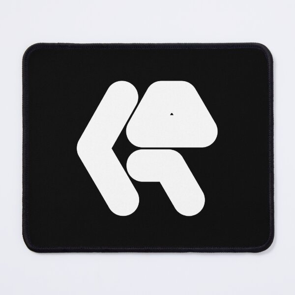 Item preview, Abstract hexagonal geometric: White Uppercase Letter R designed and sold by SnedLab.