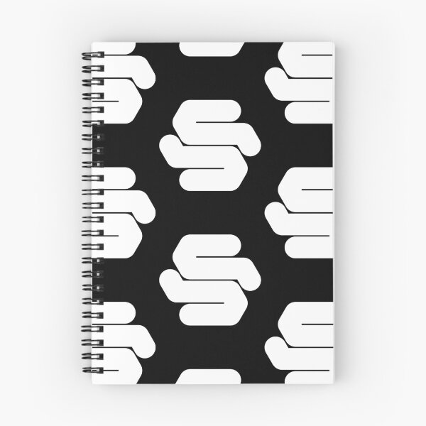 Item preview, Abstract hexagonal geometric: White Uppercase Letter S designed and sold by SnedLab.