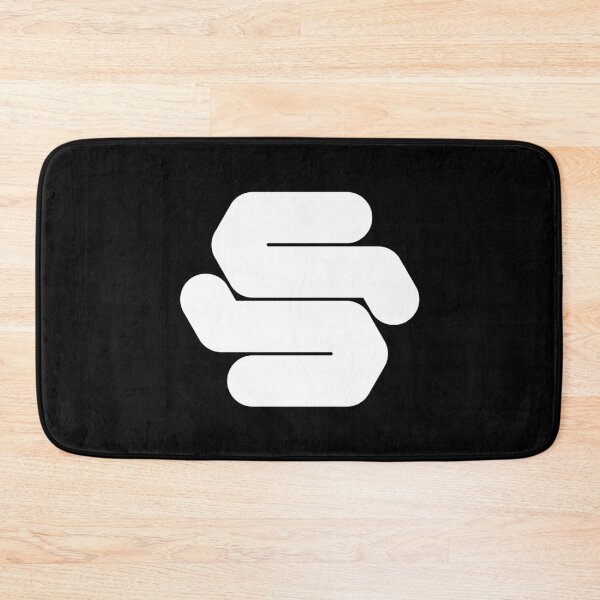 Item preview, Abstract hexagonal geometric: White Uppercase Letter S designed and sold by SnedLab.