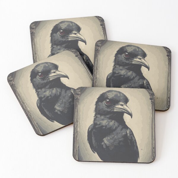 Item preview, Black Retro Bird designed and sold by PuffM.