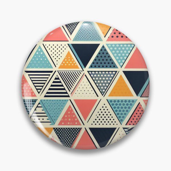 Item preview, Triangle pattern designed and sold by blackwhiteblue.
