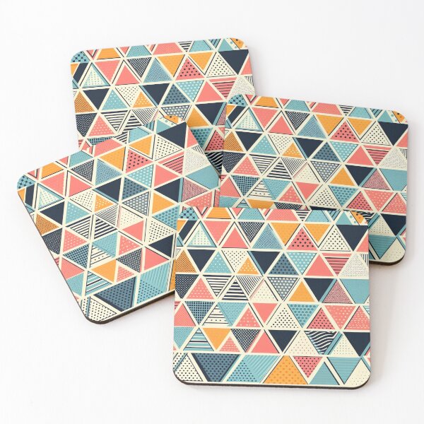 Item preview, Triangle pattern designed and sold by blackwhiteblue.