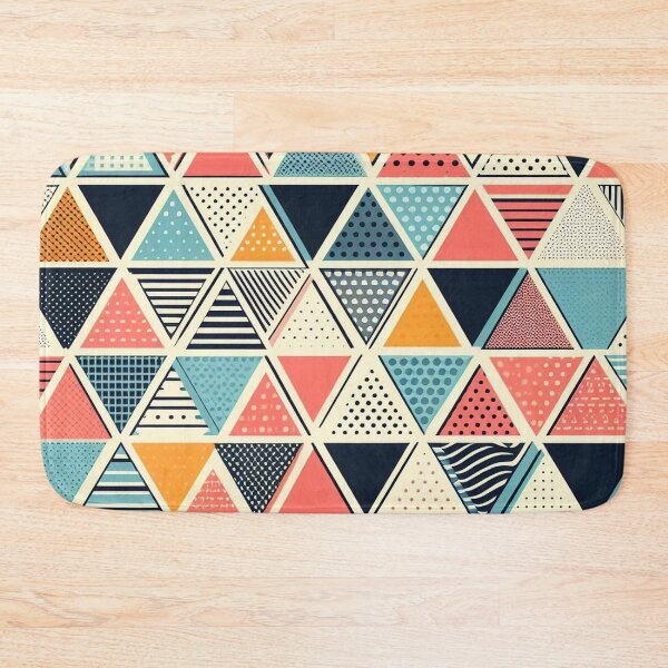 Item preview, Triangle pattern designed and sold by blackwhiteblue.