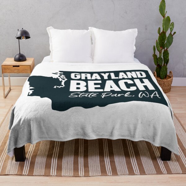 Item preview, Grayland Beach State Park Washington Map designed and sold by bivenart.