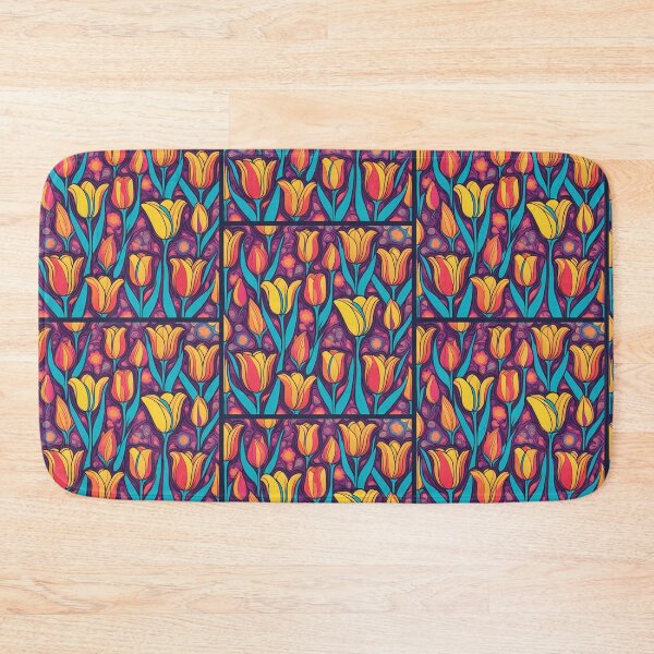 Item preview, Psychedelic tulips designed and sold by Kamil Król.