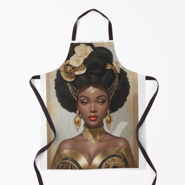 Item preview, Afro-centric fashion model designed and sold by Uncanny-Art.