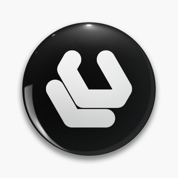Item preview, Abstract hexagonal geometric: White Uppercase Letter U designed and sold by SnedLab.