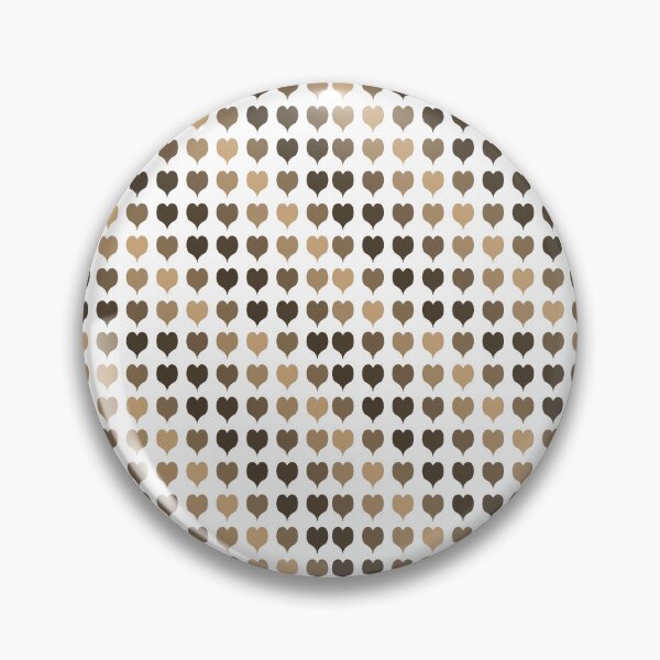 Item preview, Brown mini hearts pattern designed and sold by Ana Gorozpe.
