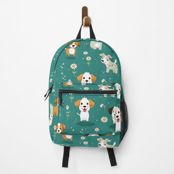 Item preview, Seamless Playful Puppies Tile Pattern designed and sold by ZeptepiPatterns.