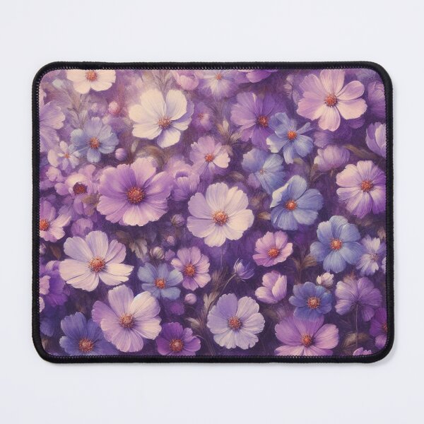 Item preview, Violet flower field designed and sold by Drawyaji.
