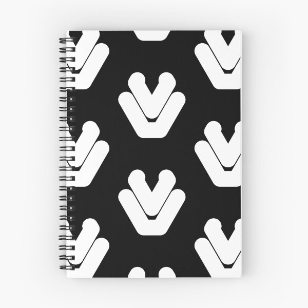 Item preview, Abstract hexagonal geometric: White Uppercase Letter V designed and sold by SnedLab.