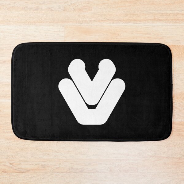 Item preview, Abstract hexagonal geometric: White Uppercase Letter V designed and sold by SnedLab.