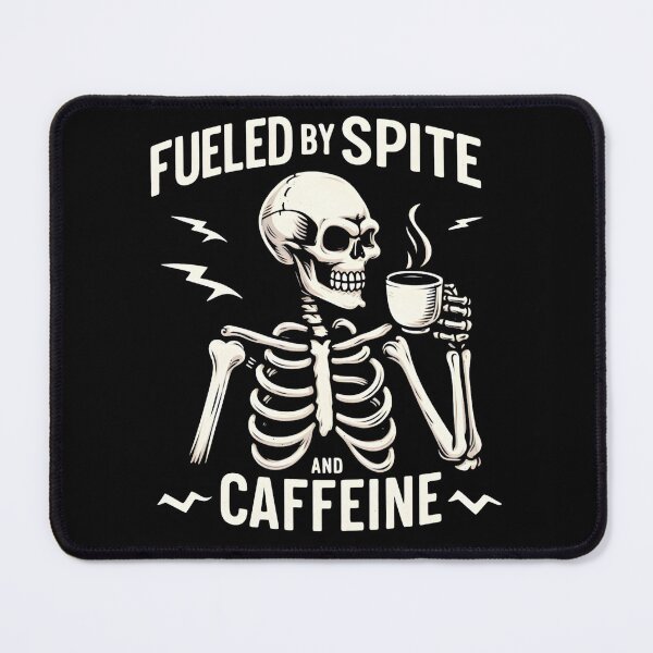 Item preview, Funny Fueled By Spite And Caffeine designed and sold by Davidpama.