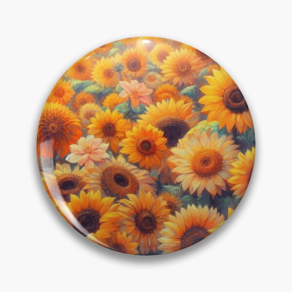 Item preview, Sunflower fields designed and sold by Drawyaji.