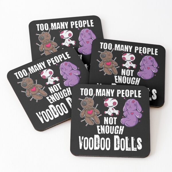 Item preview, Too Many People funny voodoo doll design designed and sold by LuxindaSwirl.