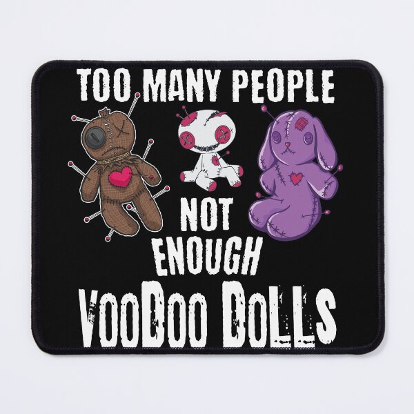 Item preview, Too Many People funny voodoo doll design designed and sold by LuxindaSwirl.
